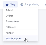 Sådan opretter du kundegrupper dk 1
