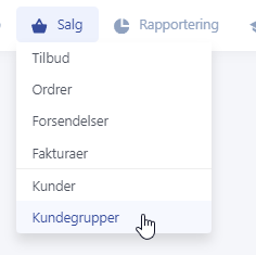 Sådan opretter du kundegrupper dk 1