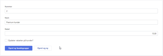 Sådan opretter du kundegrupper dk 5