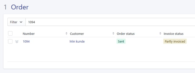 Sales module from offer to invoice 12