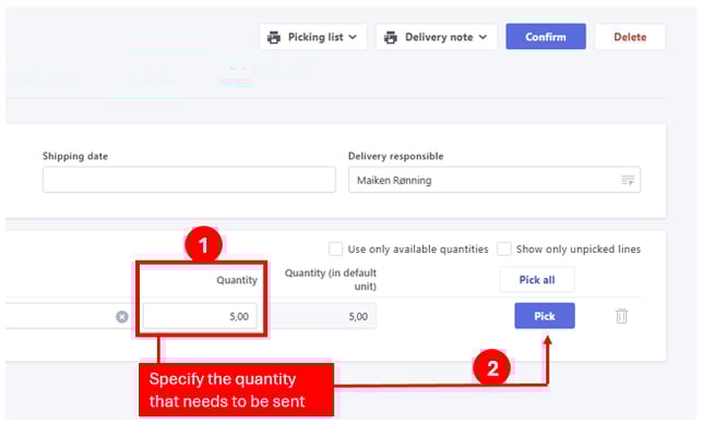 Sales module from offer to invoice 9