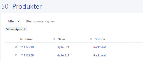 Serienummerstyring NO 9